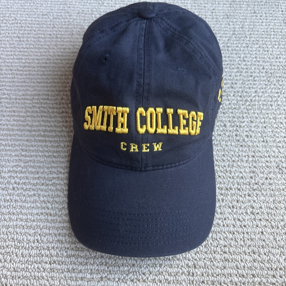 Smith College MA Crew Legacy Cotton Strapback Baseball Hat Cap Adjustable
